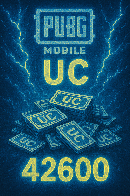PUBG Mobile 42600 UC Direct Topup With Game ID